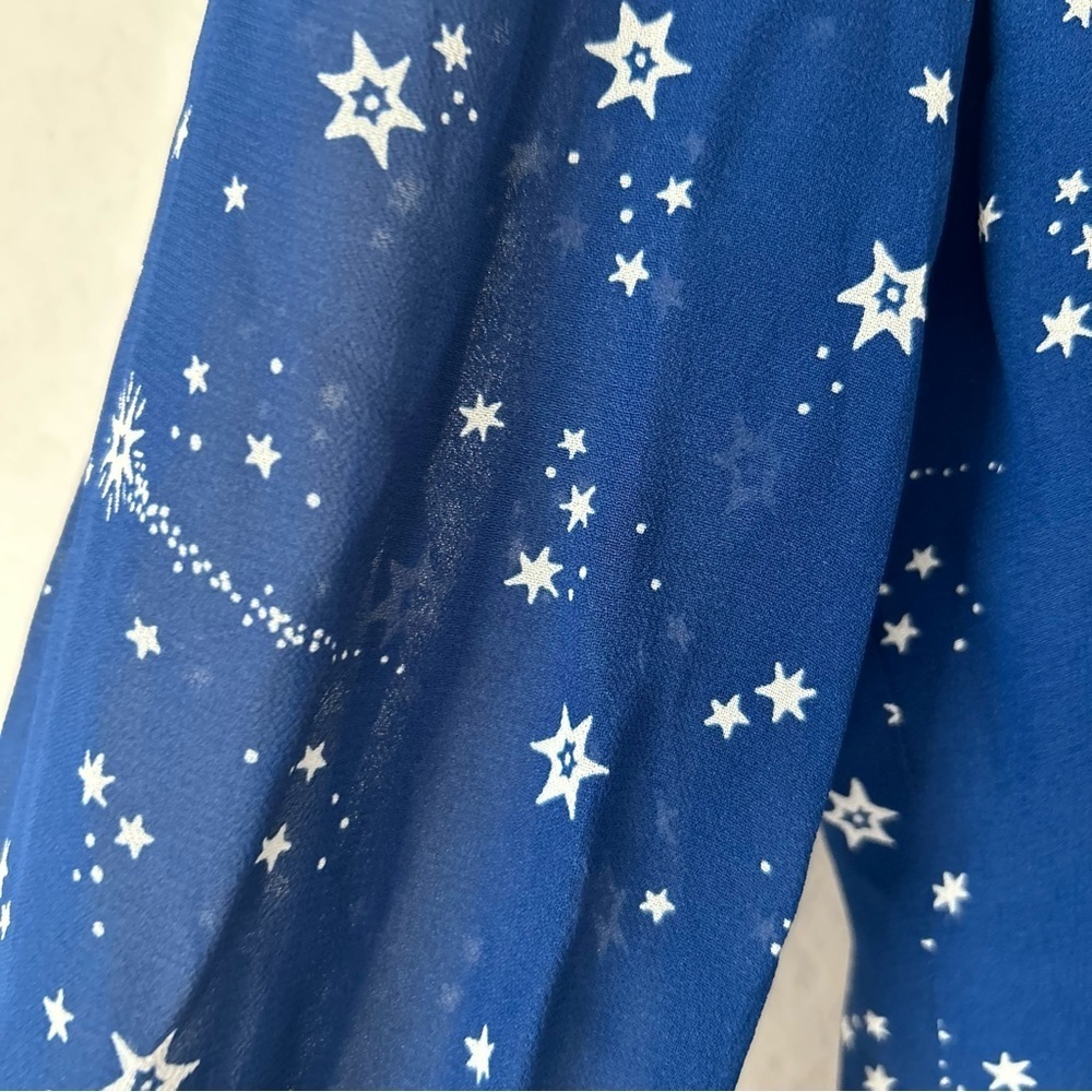 Reformation Michel Top in Starry Blue Night - Picture 7 of 7